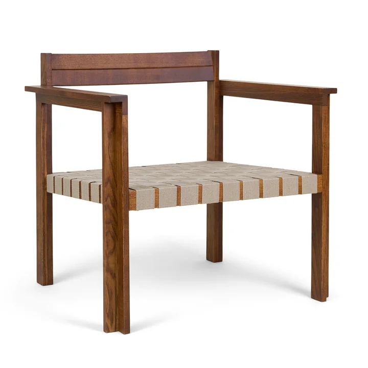 Frama - Symmetry fauteuil, frêne miel / oat