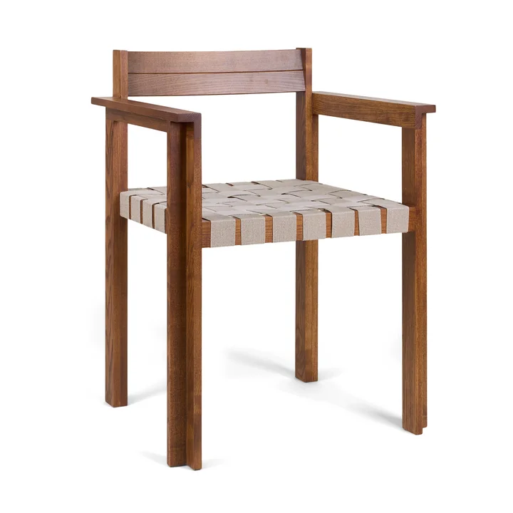 Frama - Symmetry fauteuil, frêne miel / oat