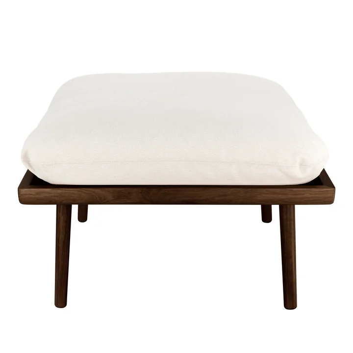 Umage - Lounge Around Shuffle Pouf, chêne foncé / white sands