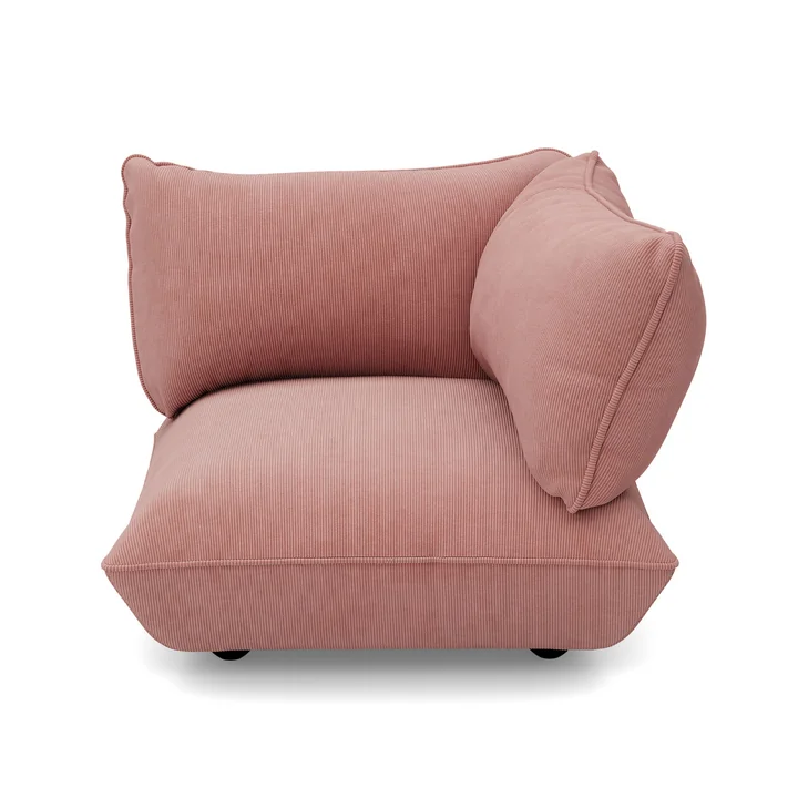 Fatboy - Sumo Module d'angle droit, rose pâle (Cord)