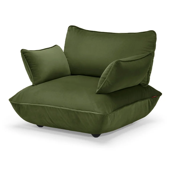 Fatboy - Sumo Fauteuil, deep green (velours)