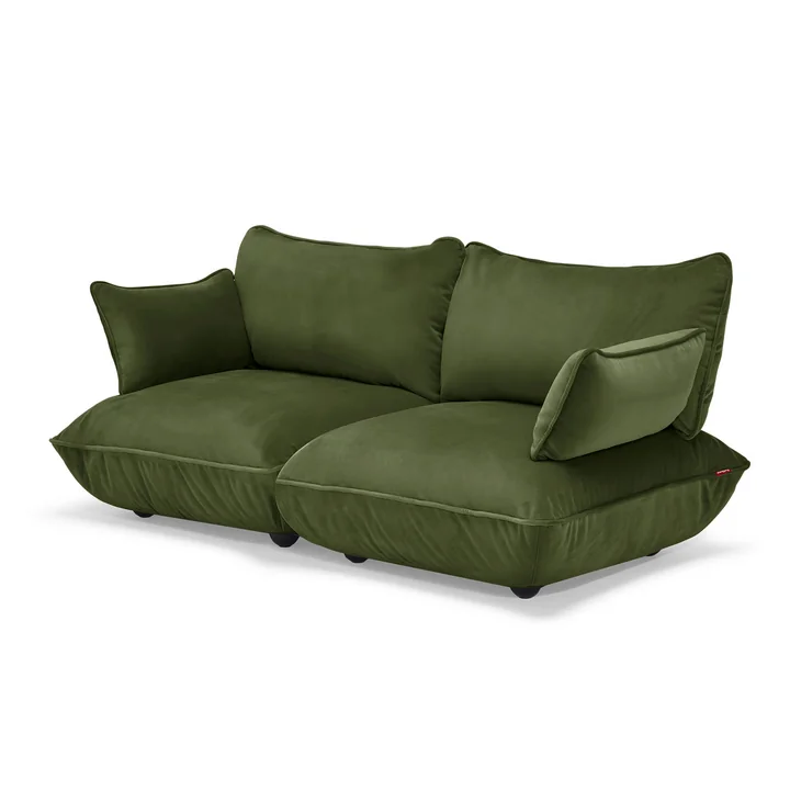 Fatboy - Sumo Sofa medium, deep green (velours)