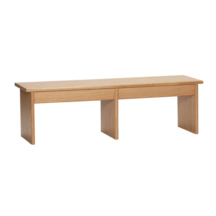 Hübsch Interior - Doppio Étagère, 99 x 30 cm, chêne naturel