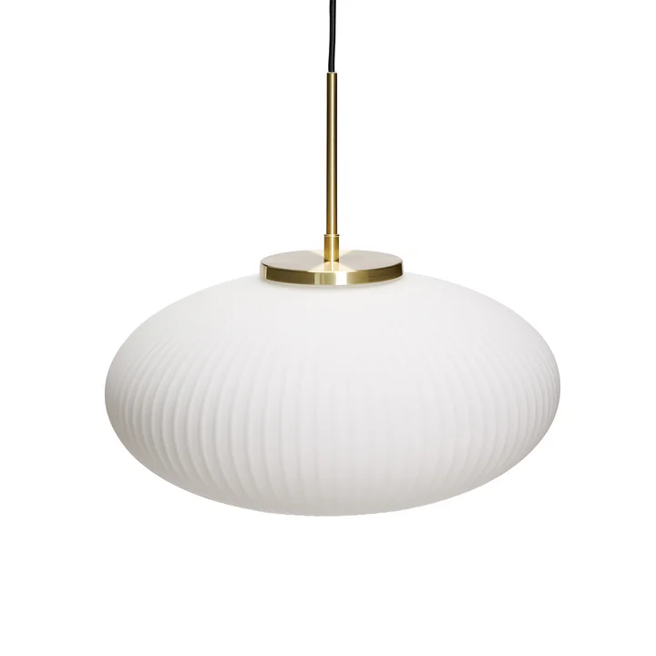Hübsch Interior - Serene Lampe à suspendre Ø 40 cm, blanc