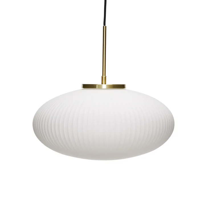 Hübsch Interior - Serene Lampe à suspendre Ø 40 cm, blanc