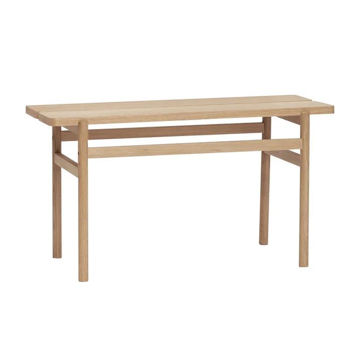 Hübsch Interior - Split Table basse, 120 x H 45 cm, chêne naturel