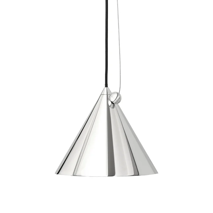 Tom Dixon - Pose LED Lampe suspendue, Ø 25 cm, argentée