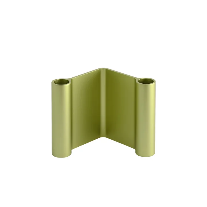 Muuto - Pair Bougeoir, H 11 cm, vert