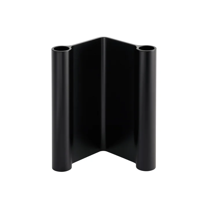 Muuto - Pair Bougeoir, H 18 cm, noir