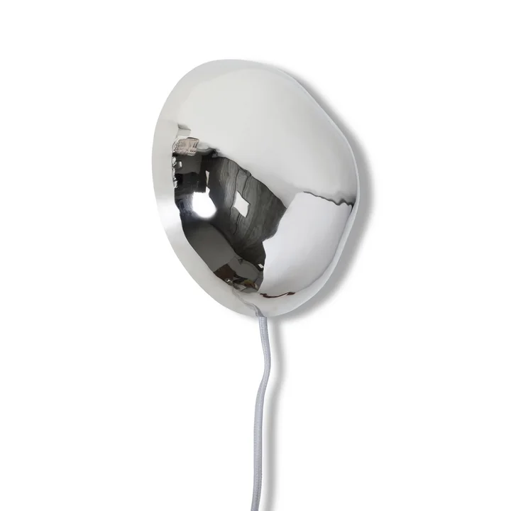 HKliving - Orb Applique murale, chrome