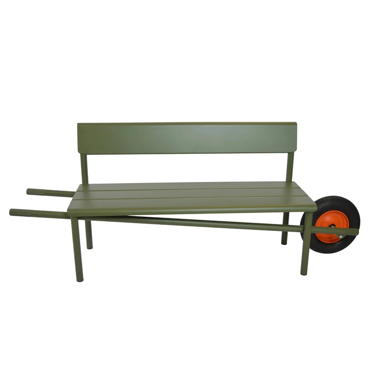 Weltevree - Wheelbench, vert olive
