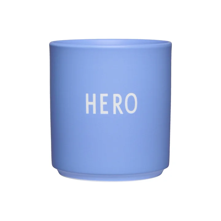 Design Letters - AJ Favourite Tasse en porcelaine, Hero / sky blue
