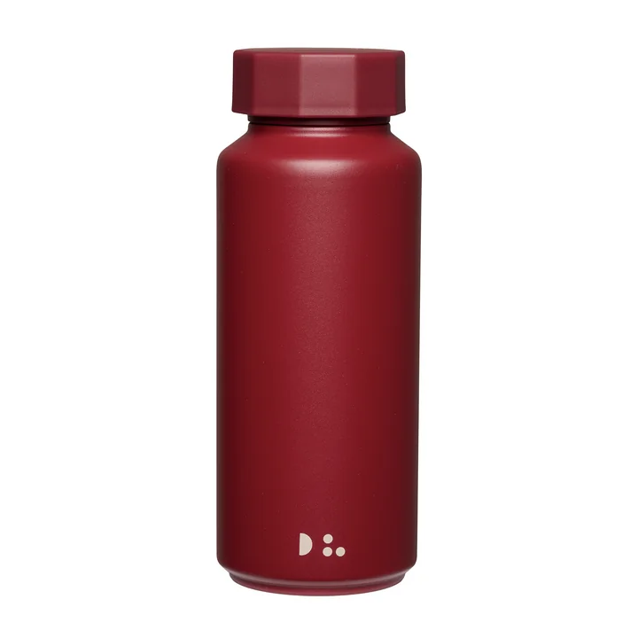 Design Letters - Bouteille thermos AJ Hot & Cold 0,5 l, Design Letters / burgundy (édition spéciale)