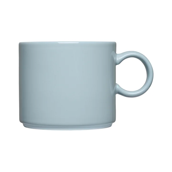 Design Letters - Nordic Jumbo Tasse en porcelaine, Rise and Shine / bleu