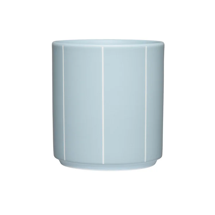 Design Letters - Nordic Pyjamas Tasse en porcelaine, blue stripe