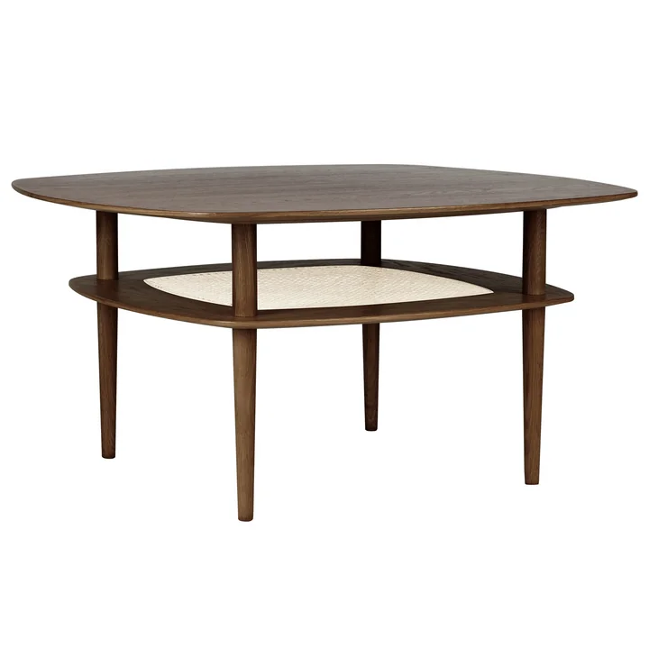 Umage - Together Table basse, haute, 100 x 100 cm, chêne foncé