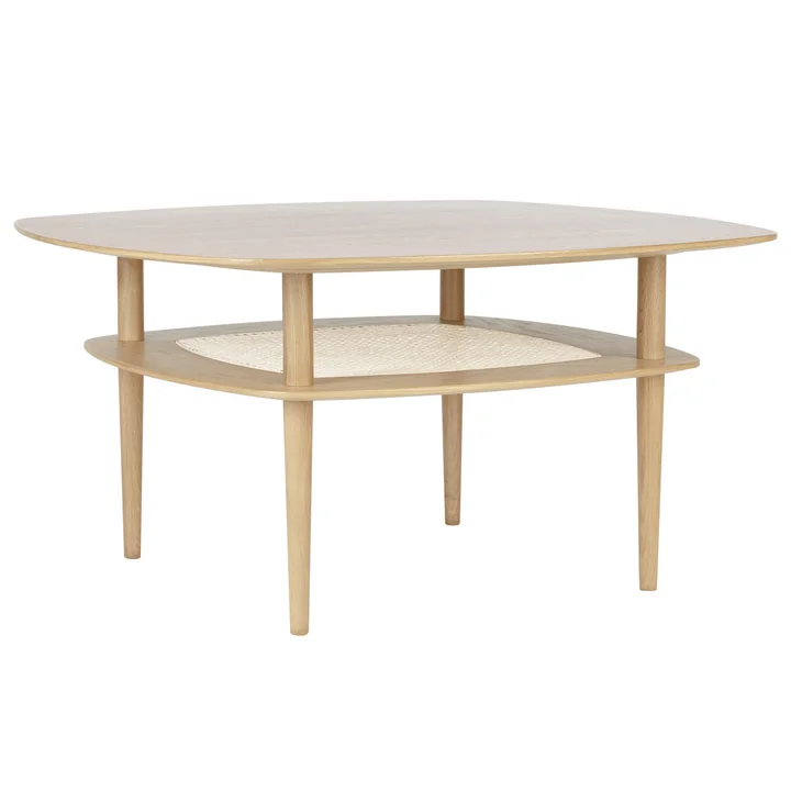 Umage - Together Table basse, haute, 100 x 100 cm, chêne