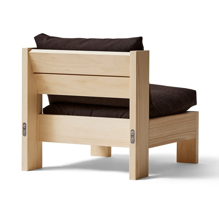 Form & Refine - Icon Fauteuil de salon, pin laqué mat