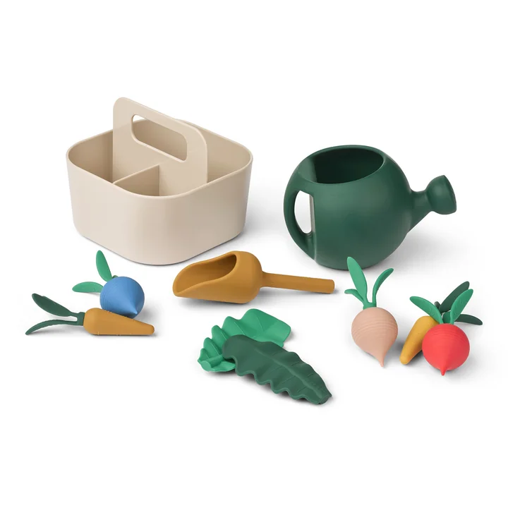 LIEWOOD - Acacia Jouets créatifs, Jardin, sandy multi mix (10 pcs.)