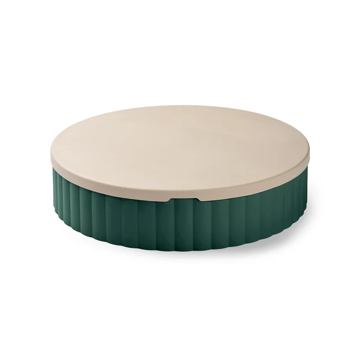 LIEWOOD - Saul Bac à sable, Ø 80 cm, green garden / sandy