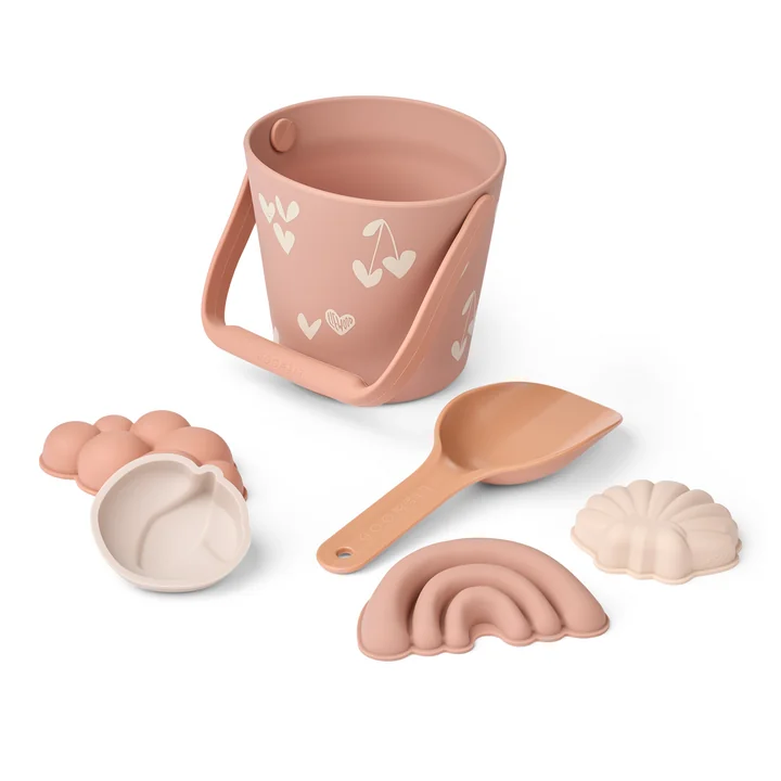 LIEWOOD - Gilma set de plage, Sweethearts, pale tuscuny (6 pièces)