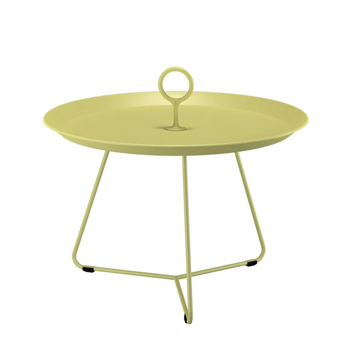 HOUE - EYELET Table d'appoint, Ø 57,5 cm, lemon zest