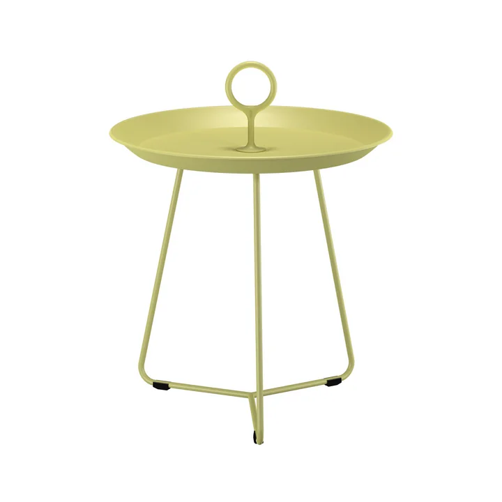 HOUE - EYELET Table d'appoint, Ø 45 cm, lemon zest