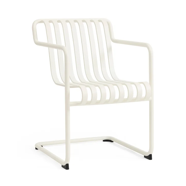 HAY - Palissade Cantilever Dining fauteuil, cream white