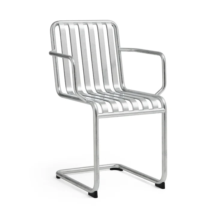 HAY - Palissade Cantilever fauteuil, hot galvanised