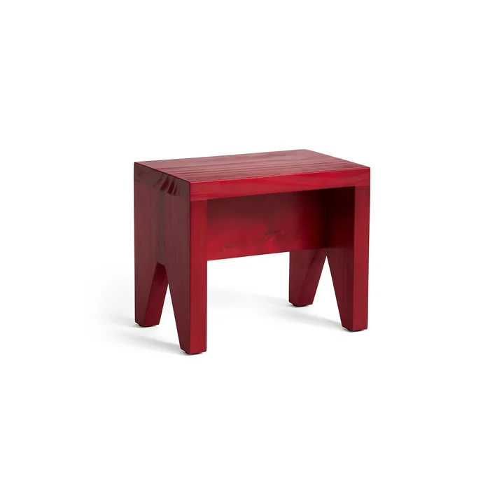 HAY - Manolito Tabouret, court, rouge