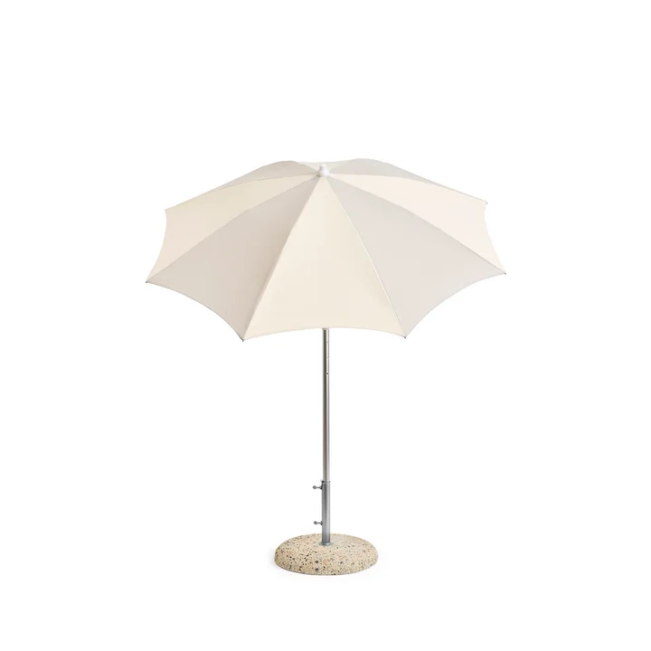 HAY - Terrazza Parasol, octogonal, Ø 200 cm, blanc cassé / gris