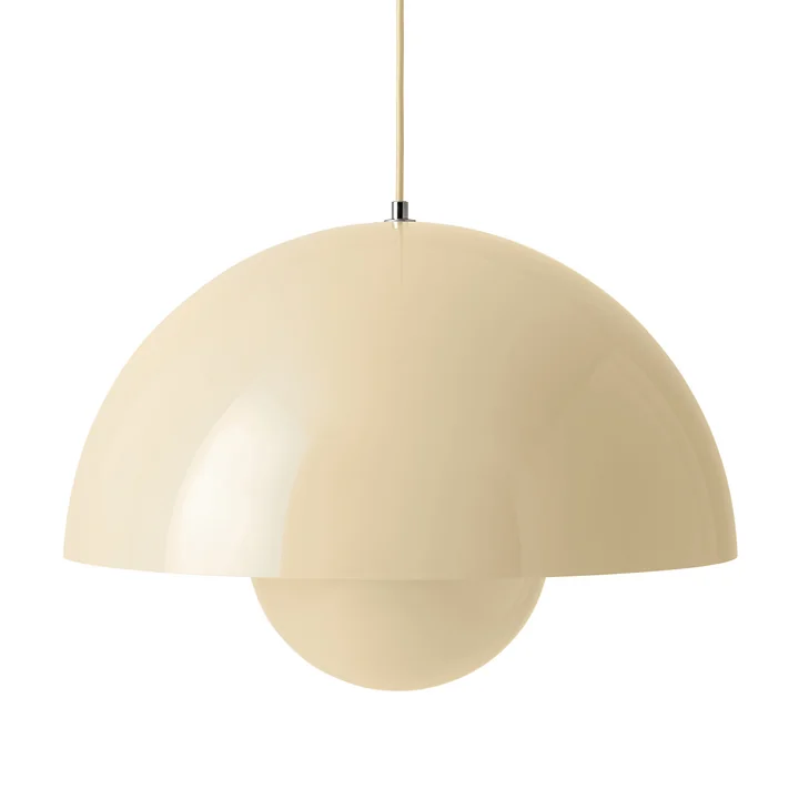 & Tradition - Suspension FlowerPot VP2, ivoire