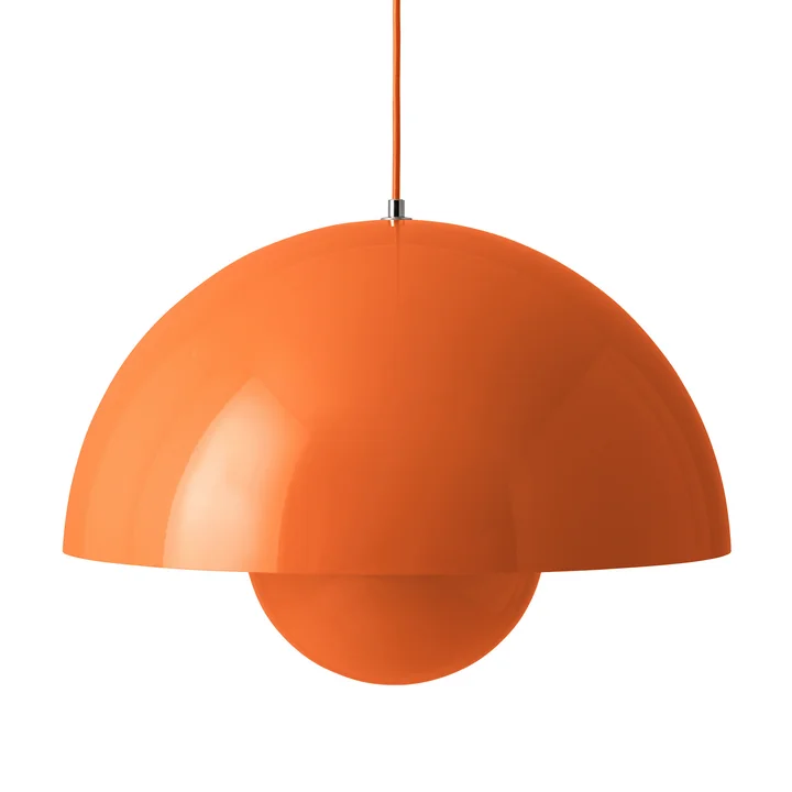 & Tradition - Suspension FlowerPot VP2, orange vif