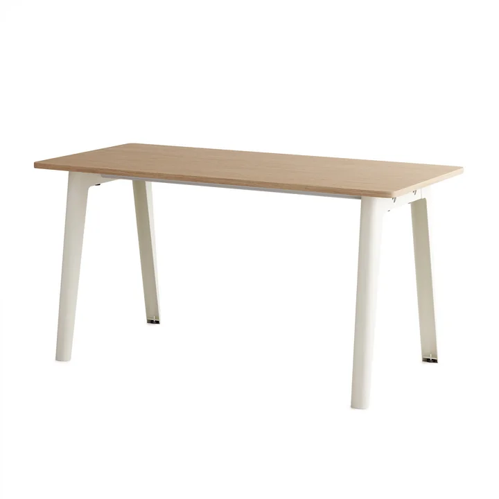 TipToe - NEW MODERN Bureau, 75 x 150 cm, bouleau / cream white