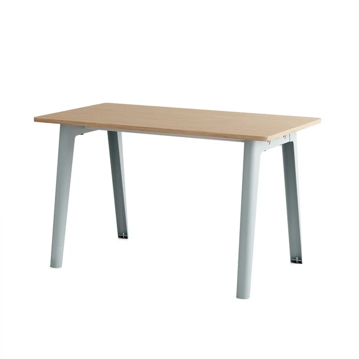 TipToe - NEW MODERN Bureau, 75 x 130 cm, bouleau / pale blue