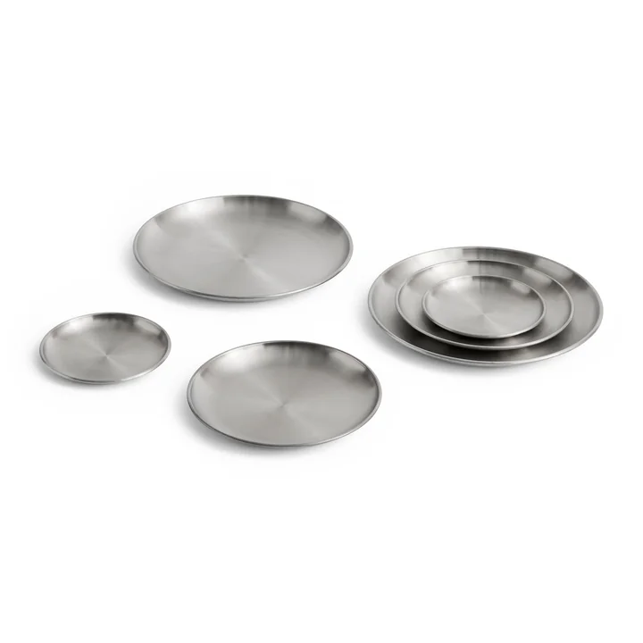 HAY - Outdoor Market Assiette, acier inoxydable