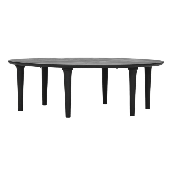 House Doctor - Zanzi Table basse, Ø 127 cm x H 40, noir