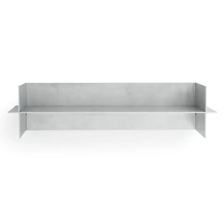 Normann Copenhagen - Alu Étagère murale, 80 cm, aluminium brossé