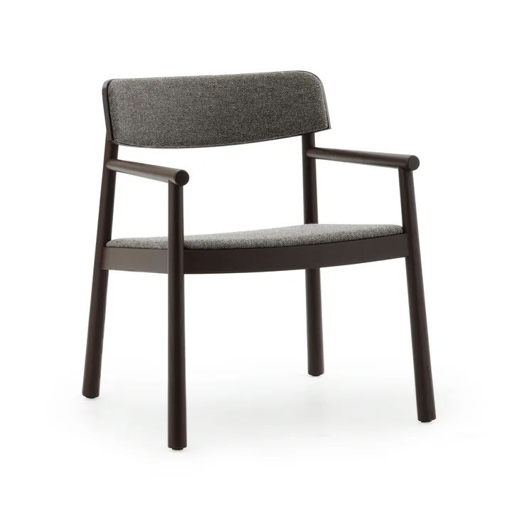 Normann Copenhagen - Timb Lounge fauteuil, marron / Hallingdal 368