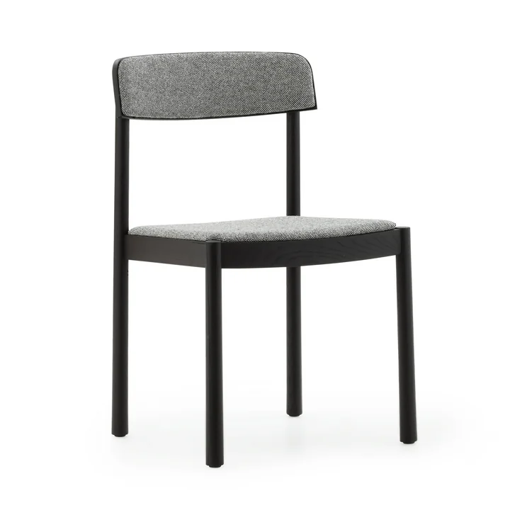 Normann Copenhagen - Timb chaise, noir / Hallingdal 166