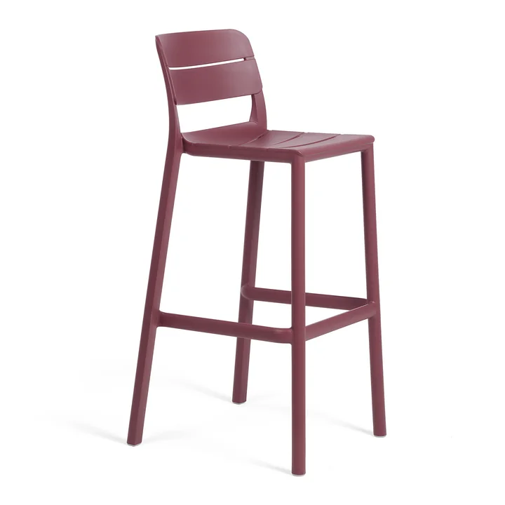 Nardi - Cassia Stool Tabouret de bar, borgogna