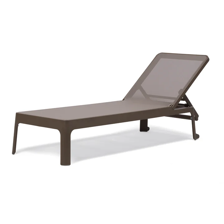 Nardi - Plano Chaise longue Outdoor, tabac / châtaignier