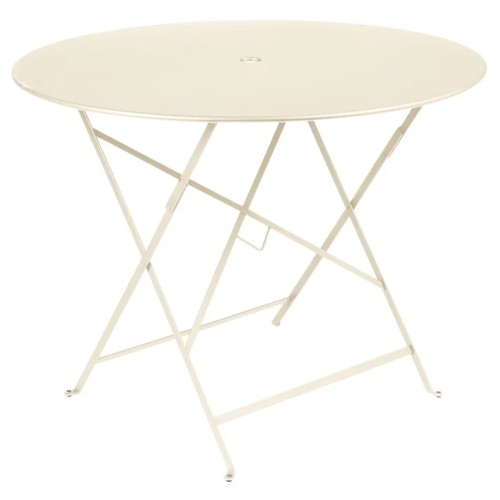 Fermob - Bistro table pliante Ø 96 cm, beige latté