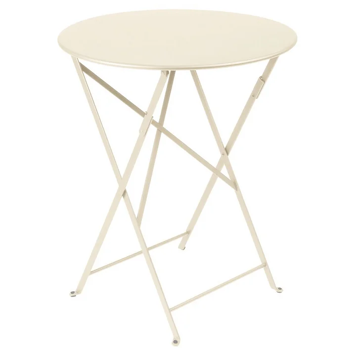 Fermob - Bistro table pliante Ø 60 cm, beige latté