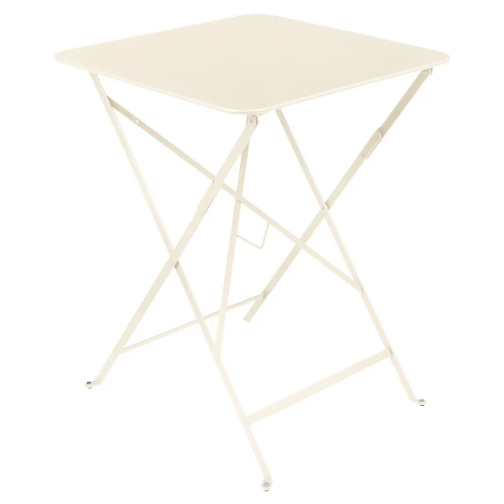 Fermob - Bistro table pliante, 57 x 57 cm, beige latté