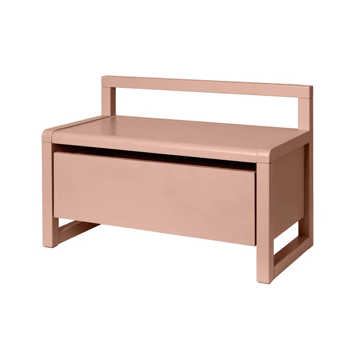 Ferm Living - Little Architect Banc de rangement, rose