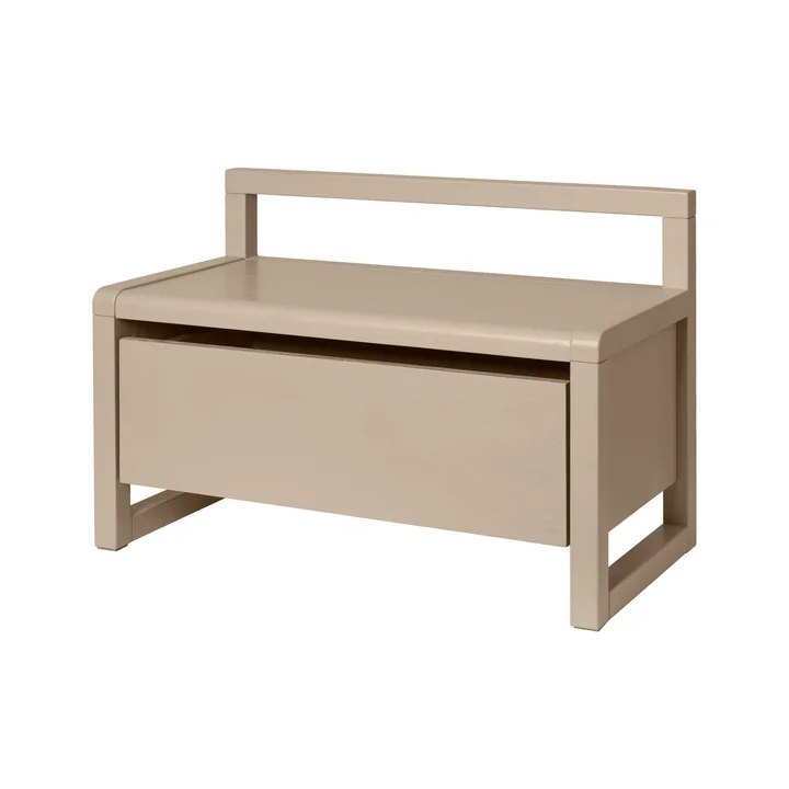 Ferm Living - Little Architect Banc de rangement, cashmere