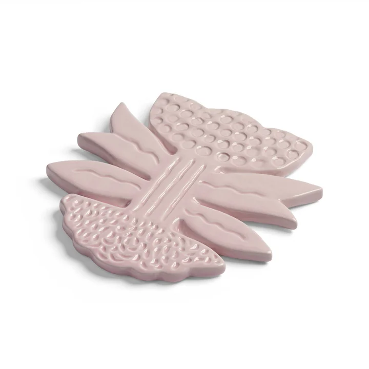 & klevering - Blume Dessous de plat, rose