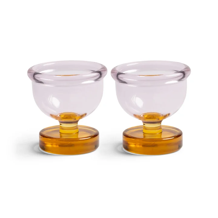 & klevering - Cantine Coquetiers, rose (set de 2)