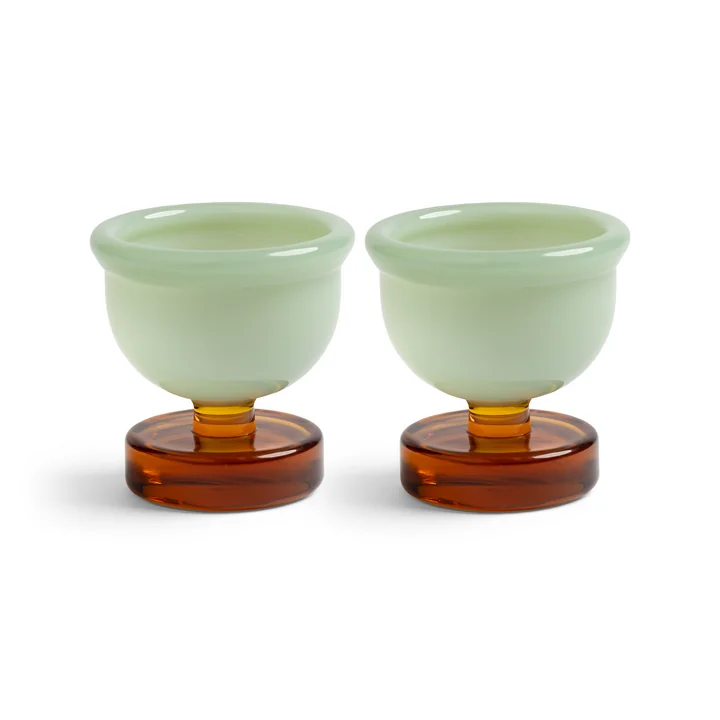 & klevering - Cantine Coquetiers, ambre (set de 2)